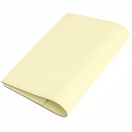 HERMES Agenda Cover GM Epsom Leather Jaune Milton #19395