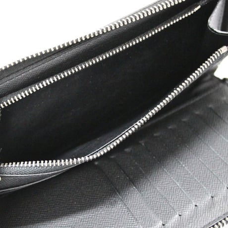 Louis Vuitton Zippy Wallet Vertical Monogram Eclipse Black M62295 #73980
