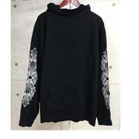 Chrome Hearts Y NOT Floral Cross Embroidered Hoodie #103468