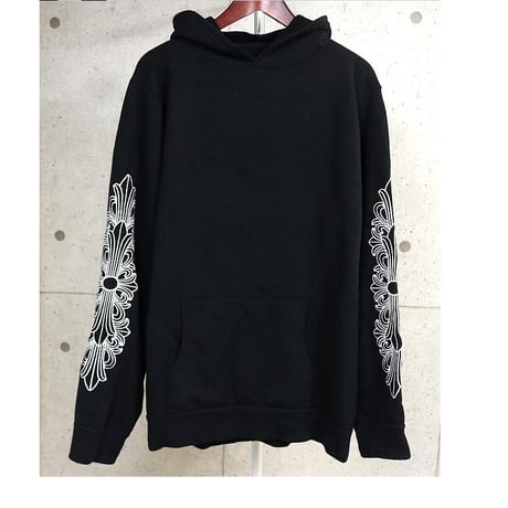 Chrome Hearts Y NOT Floral Cross Embroidered Hoodie #103468