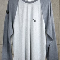 Chrome Hearts Brand-New Y NOT Raglan Long-Sleeve T-Shirt with Triple Cross Patch #31190