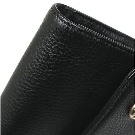 Chrome Hearts Cross Button Wave Wallet (Triple fold Wallet)  #103433