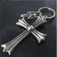 Chrome Hearts Large Cross Split Dagger Keyring #103035
