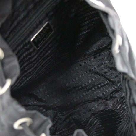 PRADA Backpack Nylon Black #74233