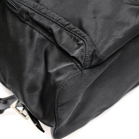 PRADA Backpack Nylon Black #74974