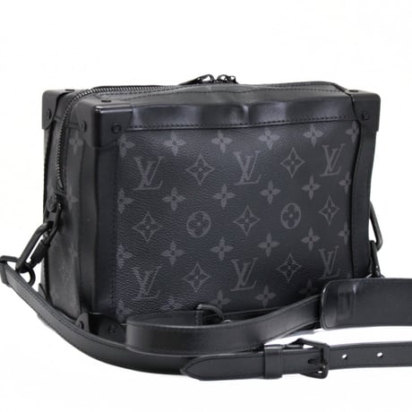 Louis Vuitton Soft Trunk Shoulder Bag Monogram Eclipse Canvas M44730 #74526