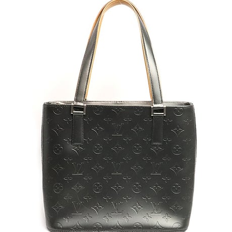 Louis Vuitton Stockton Handbag Monogram Mat Gray M55112 #73791