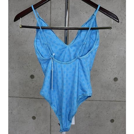 Chrome Hearts Dipped In Blue One-Piece Swimsuit #101415