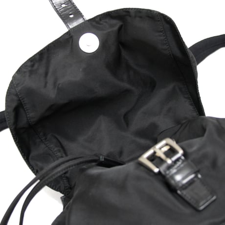 PRADA Backpack Nylon Black #74974