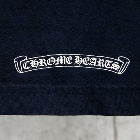 Chrome Hearts Neck Logo CH Cross Circle Logo T-Shirt #31404