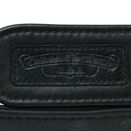 Chrome Hearts Large Grommet Leather Belt Strap #30912