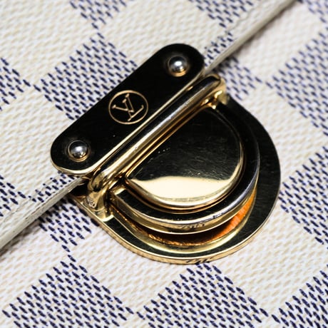 Louis Vuitton Koala Trifold Wallet Damier Azur N60013 #75272