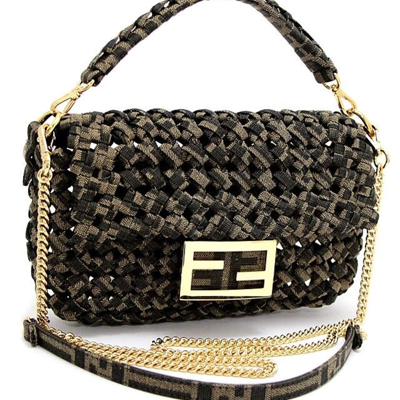 NEW ARRIVAL: FENDI Zucca Canvas Shoulder Bag #vintagefendi