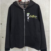 Chrome Hearts PPO MATTYBOY P YNT HDZF Zip Up Hoodie Black L #97722