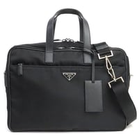 PRADA Briefcase Nylon Black ＃19525
