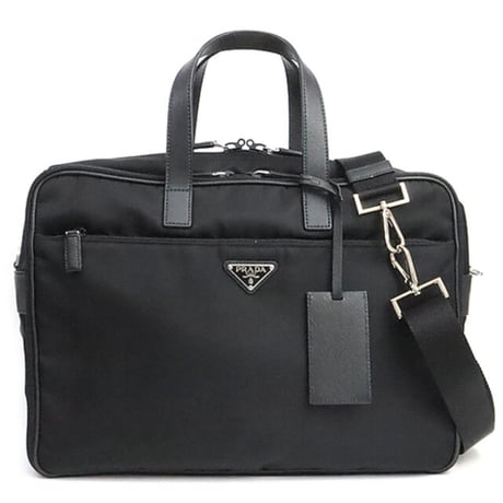 PRADA Briefcase Nylon Black ＃19525