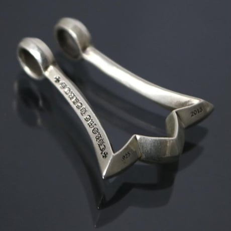 Chrome Hearts Cross Tail Ring Catch Pendant Top Charm #31277