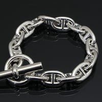 HERMES Chaine d'ancre Bracelet Sterling Silver 925 ＃15822