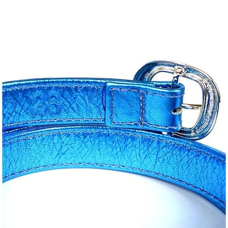 Chrome Hearts 1.0 Gunslinger Metallic Belt Blue #101949