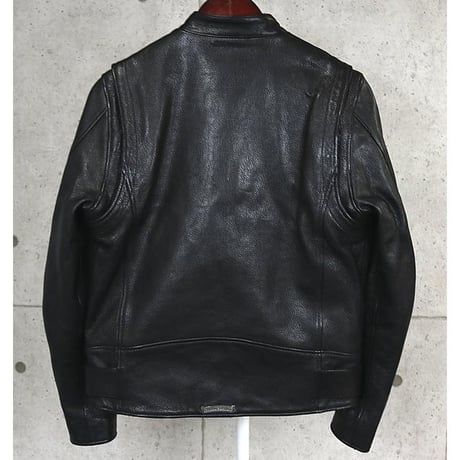 Chrome Hearts Single Riders Leather Jacket  ＃30495