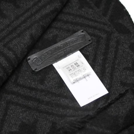Chrome Hearts All-Over Print CH Cross Cashmere Scarf #30718