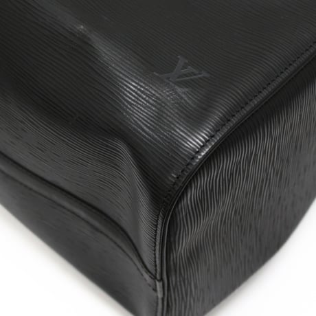 Louis Vuitton Keepall 45 Bosto Bag Epi Leather Black M59152 #73694