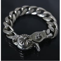 Chrome Hearts Classic Link Clip Bracelet 13Link #103277