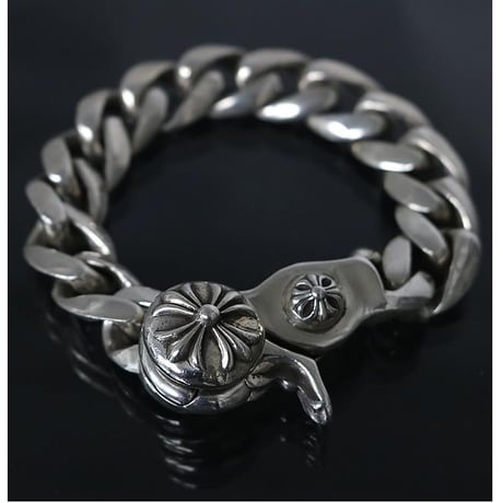 Chrome Hearts Classic Link Clip Bracelet 13Link #103277