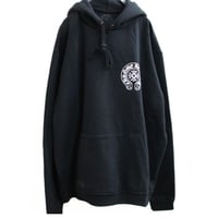 CHROME HEARTS Tokyo Exclusive Horseshoe Pullover Hoodie Blue and White #31100