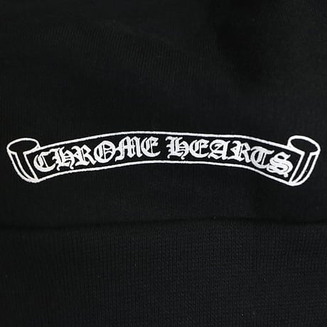 Chrome Hearts Old English Scroll Label Pullover Hoodie #103461