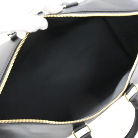 Louis Vuitton Keepall 45 Bosto Bag Epi Leather Black M59152 #73694