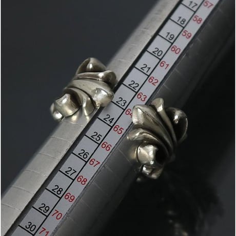 Chrome Hearts Double Floral Cross Ring #31287