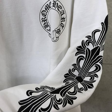 Chrome Hearts Floral Sleeve Crew Neck #101750
