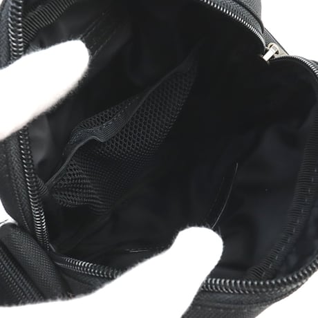 BALENCIAGA Small Sport Messenger Bag Nylon Black #19429
