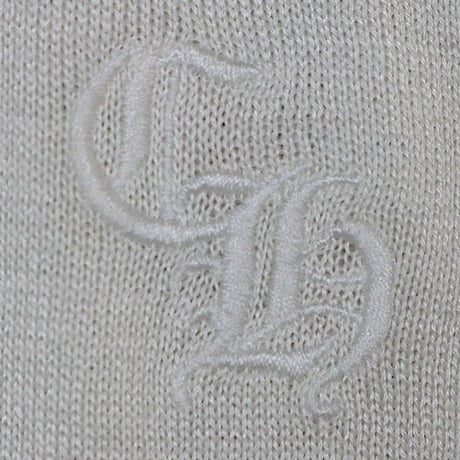 Chrome Hearts Y NOT Triple Cross Patch Long Sleeve White # 31188