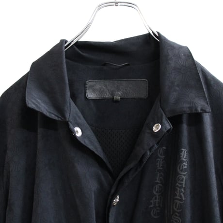 Chrome Hearts Coach Jacket Cross Ball Buttons All-Over CH Plus Print #31098
