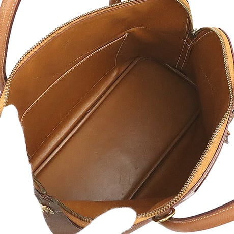 HERMES Bolide 35 Handbag Courchevel Leather Gold ＃17801