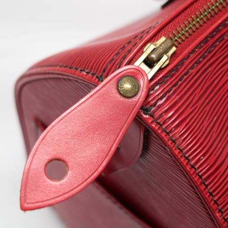 Louis Vuitton Speedy 25 Handbag Epi Leather Red M43017 #73808