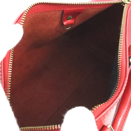 Louis Vuitton Speedy 25 Handbag Epi Leather Red M43017 #74737