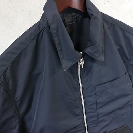 Chrome Hearts Carpenter Leather Pocket Zip-Up Shirt #103012