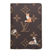 Louis Vuitton Pocket Organizer Monogram Forest M27020 #74859