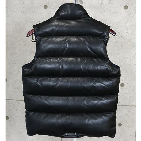 Chrome Hearts STIFF Leather Vest #30356