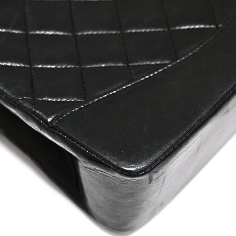 CHANEL 31 Mini Shopping Bag Quilted Lambskin Black #74566