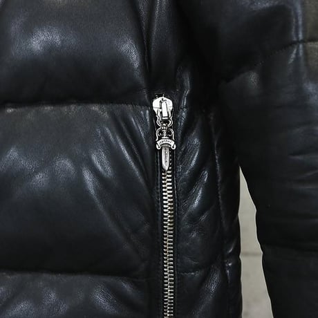 Chrome Hearts STIFF Leather Down Jacket #102045