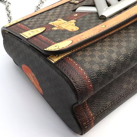 Louis Vuitton Time Trunk Twist MM Shoulder Bag Transformed Damier M52270 #19135
