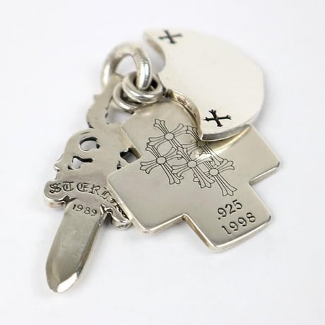 Chrome Hearts 3 Trinkets Charm #103636