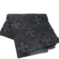 Chrome Hearts All-Over Print CH Cross Cashmere Scarf #30718