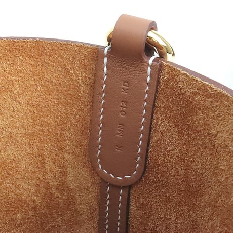 HERMES In-The-Loop 18 Handbag Taurillion Clemence Leather Gold ＃19401