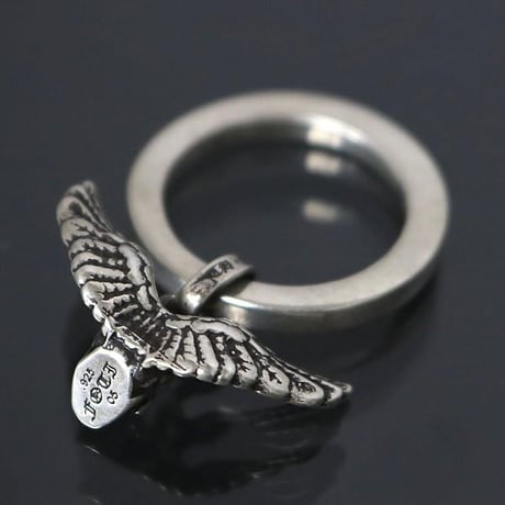 Chrome Hearts Foti Mahalia NTFL Silver Ring #100486