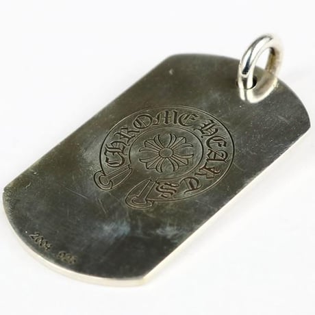 Chrome Hearts NYC Limited Edition Large Dog Tag Pendant #31152